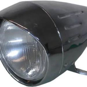 7" Round Chrome Bottom-Mounted Headlight Editor’s Pick