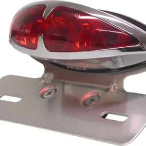 Tech Glide Style Rear Light with Bracket - 019391 Handmade
