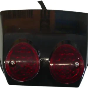 Fan Favorite Universal Rear Light Unit with Twin Round Lights