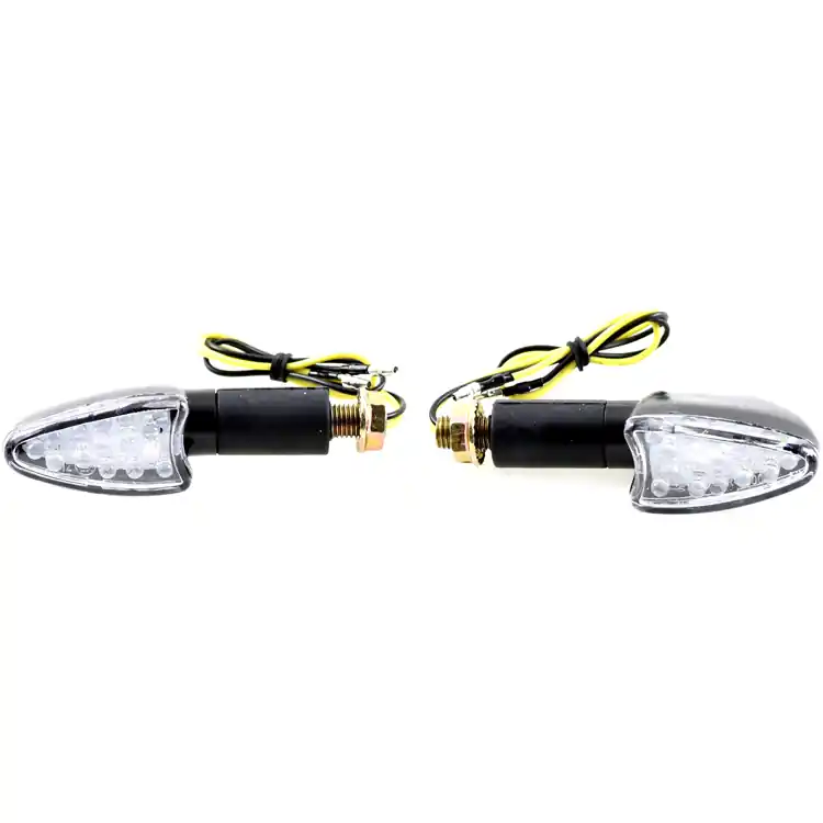 Spear Shaped Black LED Mini Indicators Reduced Price