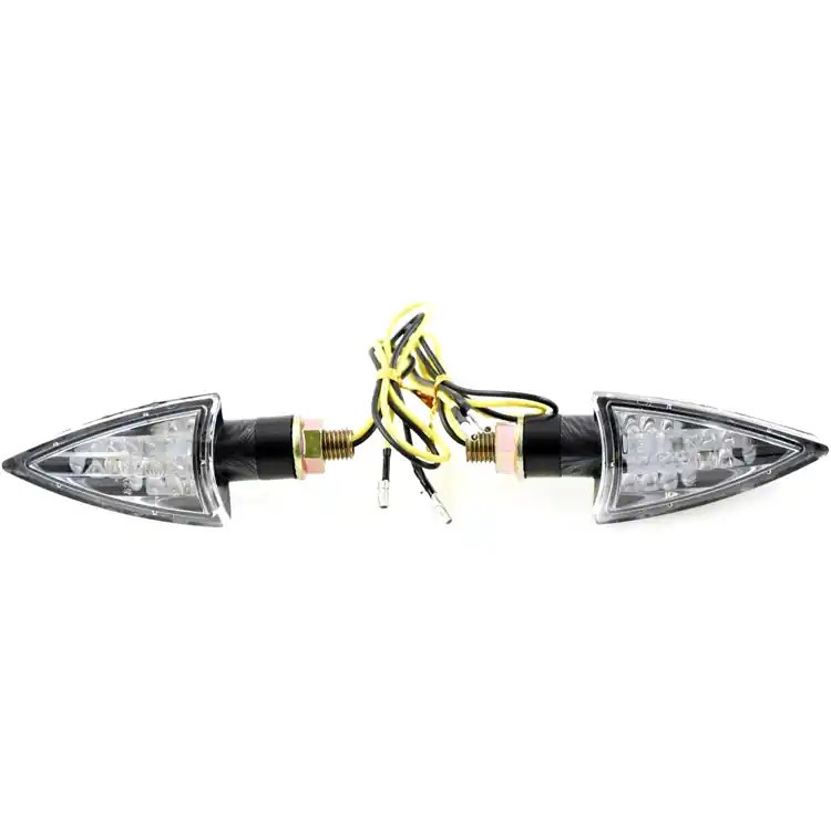 Top Rated Arrow Shaped Carbon-Look LED Mini Indicators