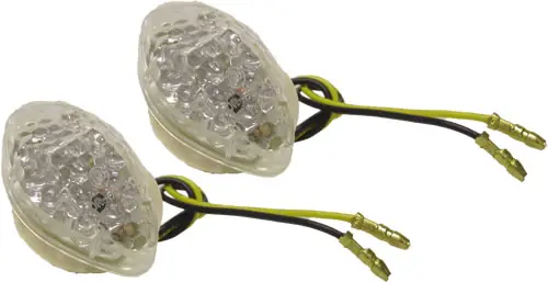 Direct From Factory Honda Fairing Flush Mount LED Indicators with Clear Lenses