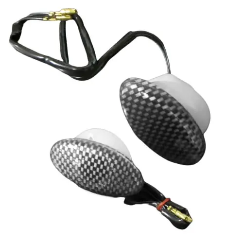 Special Offer 106mm x 56mm Catseye Indicators with Carbon Look Lenses