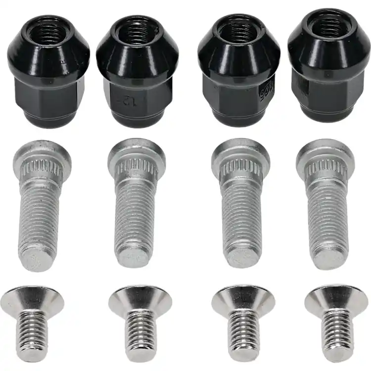 Free Returns WRP 85-1144 Wheel Stud & Nut Kit