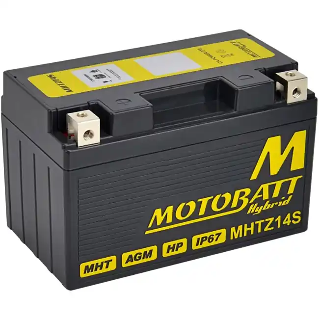 Motobatt MHTZ14S Hybrid Lithium Battery YTZ14S ETZ14S YTZ12S Hassle-Free Returns