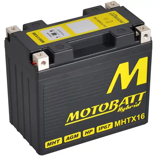 Motobatt MHTX16 Hybrid Lithium Battery YTX14-BS PC545 YTX14L-BS Instant Buy