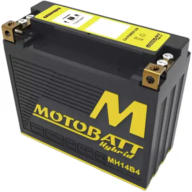 Motobatt MH14B4 Hybrid Lithium Battery YT14B-BS YT14B-4 YT12B-BS Limited Time