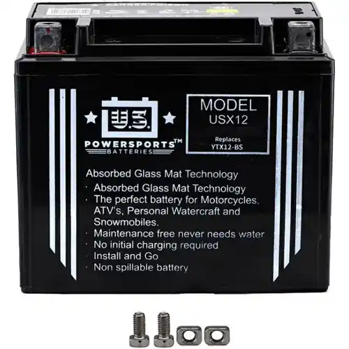 US Powersports USX12 AGM Sealed Battery YTX12-BS CTMX12-BS Bulk Order