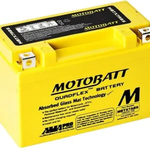 Motobatt MBTX7ABS AGM Sealed Battery YTX7A-BS Final Sale