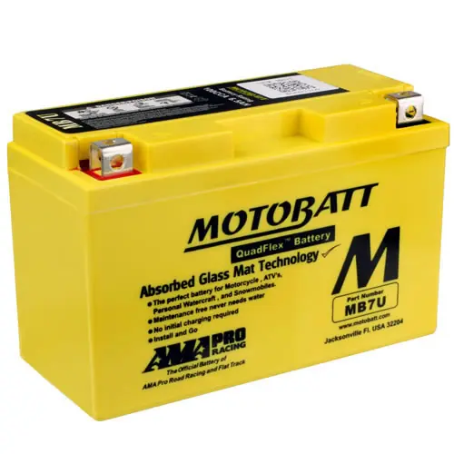 Best Seller Motobatt MB7U AGM Sealed Battery
