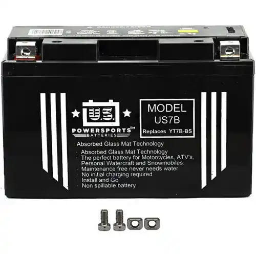 US Powersports US7B AGM Sealed Battery YT7B-BS Low Price
