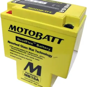 Brand New Motobatt MB16A AGM Sealed Battery