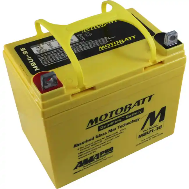 Top Pick Motobatt MBU1-35 AGM Sealed Battery for Mobility Scooters & Quads