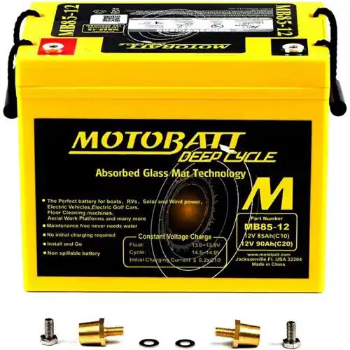 Motobatt MB85-12 AGM Deep Cycle Battery Trending