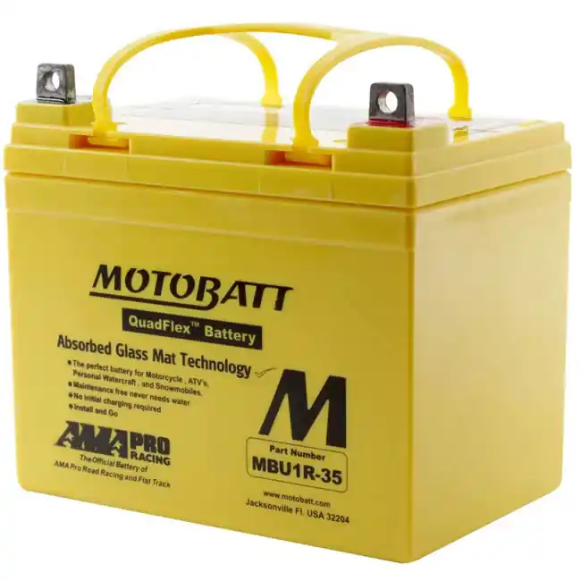 Budget Motobatt MBU1R-35 AGM Sealed Battery for Mobility Scooters