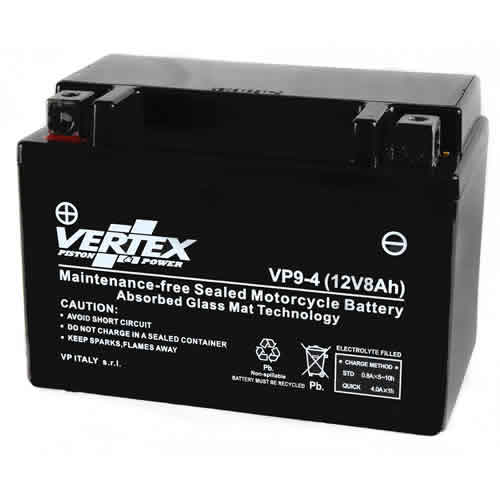 Best Choice Vertex VP9-4 AGM Battery YTX9-BS