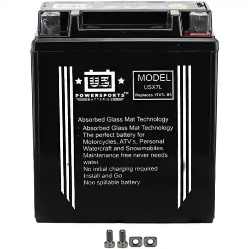 Factory Price US Powersports USX7L AGM Sealed Battery YTX7L-BS YTZ8V