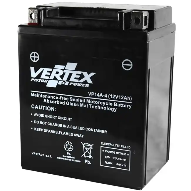 Vertex VP14A-4 AGM Battery YB14-B2 YB14-A2 EB14-A2 FB14-B2 YB14-A Hot Picks
