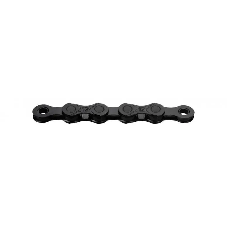 KMC DLC 12 Waxed Chain 126L - Black - 126L Luxury