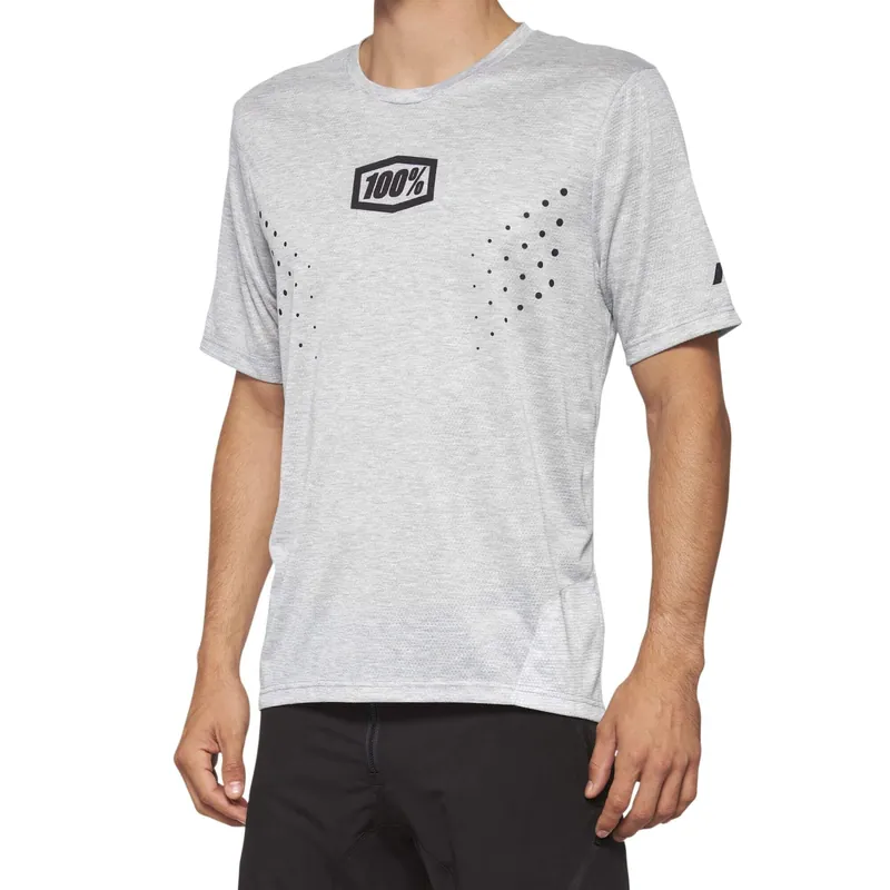 100% Airmatic Mesh Short Sleeve Jersey 2022 Grey XL Don’t Miss Out