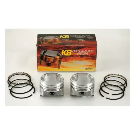 KB Performance 1340cc Shovel +.005 Inch Diameter Pop-Up Piston Kit For 1979-1984 1340cc Shovel Models (KB297005) Final Sale