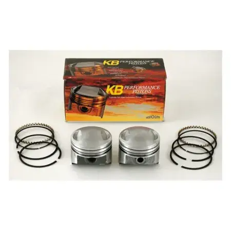 KB Performance 1340cc Shovel +.030 Inch Diameter Piston Kit For 1979-1984 1340cc Shovel Models (KB288030) Worldwide Shipping