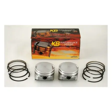Free Returns KB Performance Stock 9.0:1 CR +.040 Inch Diameter Replacement Piston Kit For 1988-2020 XL1200 Models (KB264040)