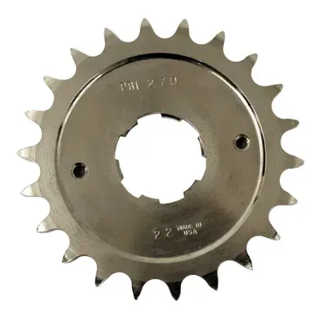 PBI 22 Tooth Steel Transmission Sprocket For Harley Davidson 1936-1979 4 Speed Big Twin Models (279-22) Place Order