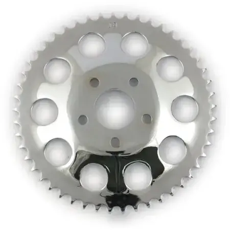 Fast Shipping DOSS 49 Teeth Rear Sprocket in Chrome Finish For 1982-1985 FXR & 1986-1999 Offset Chop Models (15-223)