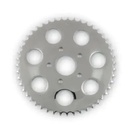 DOSS 530 Chain Conversion 47 Teeth Rear Sprockets in Chrome Finish For 1986-1992 XL Sportster & 1992-1999 XL When Converted To Rear Chain Models (15-204) Budget