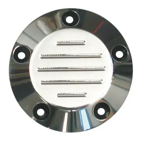 DOSS Grooved Point Cover in Polished Finish For 1999-2017 Twin Cam Models (0194) Get Yours