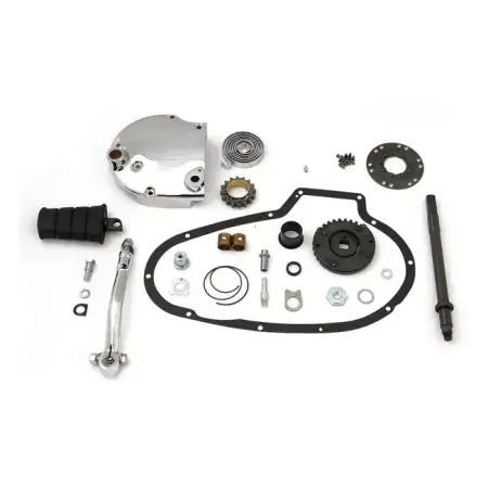 Next Day Delivery DOSS Kickstart Kit in Chrome Finish For 1977-1978 XL Sportster Models (22-0210)