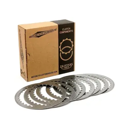 Doss Steel Drive Plate Set For Harley Davidson 1990-1997 Big Twin, 1991-2021 Sportster & 2008-2012 XR1200 Models (MES500MCS) Best Choice