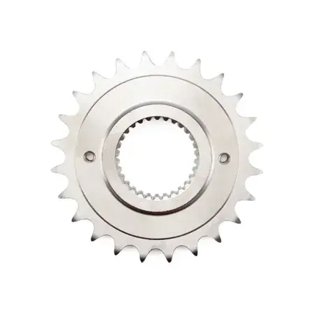 PBI 24 Tooth Steel Transmission Sprocket With 0.3 Inch Offset For Harley Davidson 2007-2017 Softail, 2006-2017 Dyna & 2007 Touring Models (304-24) Best Seller