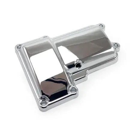 Get Yours DOSS Transmission Top Cover in Chrome Finish For 2006-2017 Dyna, 2007-2017 Softail & 2007-2016 Touring Models (68-428)