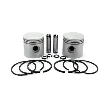 DOSS 74 Inch Replacement Flathead +.020 Inch Piston Kit For 1937-1948 74 Inch (1200cc) 3-5/16 Inch Bore 'U' Model Flathead Models (E-834-020) Express Delivery