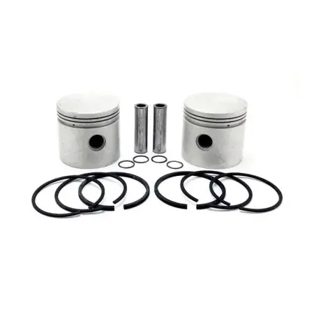 Sale DOSS 80 Inch Replacement Flathead +.080 Inch Piston Kit For 1937-1941 80 Inch (1300cc) 3-7/16 Inch Bore Flatheads Models (E-836-080)