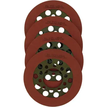 Discount Alto Red Eagle Clutch Plate Set For 1941-1967 B.T. Models (095752C)