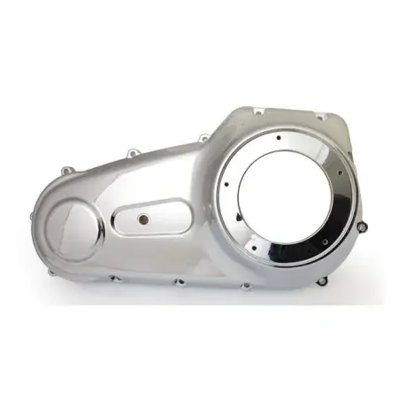 Free Delivery Doss Primary Cover In Chrome Finish For 2006-2017 Dyna With Mid Controls (77212)