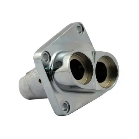 Super Sale DOSS Rear Tappet Block in Chrome Finish For 1966-1984 B.T. Shovel Models (11476)
