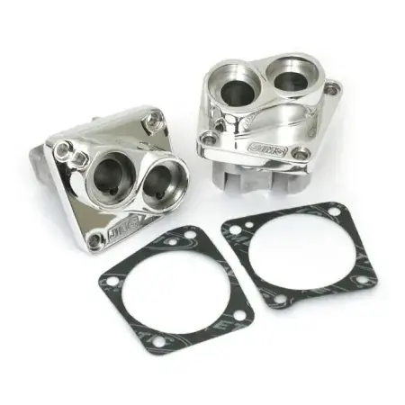 Free Returns Jims Billet Tappet Blocks in Polished Finish For 1953-1984 B.T. Models (1095)