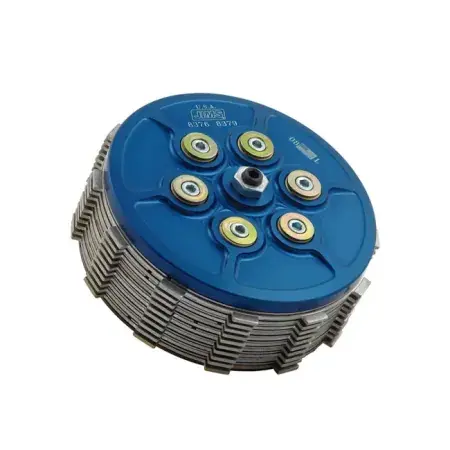 Jims High Performance Billet Clutch Including Additional Coil Springs Sets, 40, 58 and 82lbs For Tuning, +100% Surface Area, Can Be Run Open/Closed & Wet/Dry For 1998-2006 B.T. (Excluding 2006 Dyna) Models (8376) Super Sale