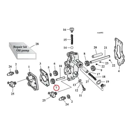 Jims Oil Pump Gear, Idle, Return Gear For Late 1962-1967 B.T. Or Idle Feed Gear For 1968-1999 B.T. Models (26326-62A) Best Choice