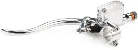 New Arrival Kustom Tech Deluxe Line Clutch Master Cylinder With 14mm Bore In Polished Aluminium Finish (20-412)