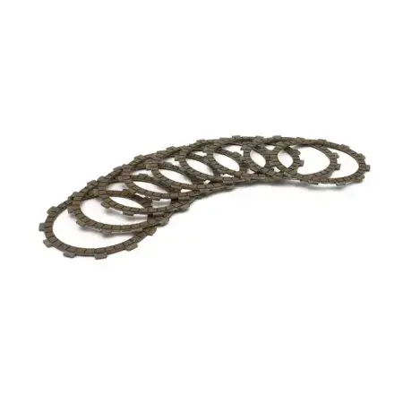 TRW Clutch Plate Set Friction Disc Sets, Organic Material For 2002-2007 V-Rod Models (MCC129-9) Premium