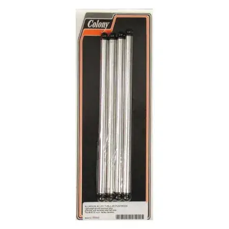 Colony Standard Replaceable Pushrod Kit For Aluminium Stock Adjustable Solid Lifters For 1948-1952 61 Inch (1000CC) Panhead Models (7519-4) Top Rated