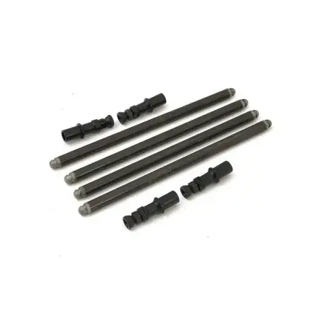 Markdown Doss Chrome Moly Pushrod Kit Solid For 1966-1984 Shovel (With Adjustable Type Adapters) (6600-SP)