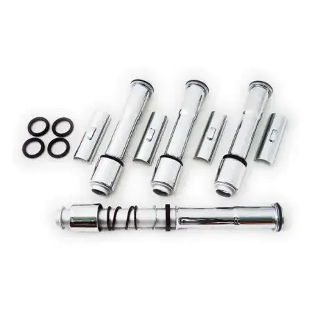 Doss Complete Pushrod Cover Kit For 2004-2021 XL; 2008-2012 XR1200 In Chrome (77335) Editor’s Pick