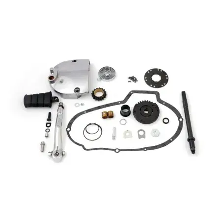 Save Now Doss Kickstart Kit In Chrome Finish For 1973-1976 XLH Models (22-0211)