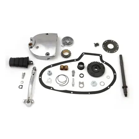 Budget Doss Kickstart Kit In Polished Finish For 1971-1972 XL Models (22-0202)